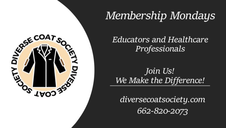 DCSociety22's tweet image. Reap the benefits of becoming a member of the Diverse Coat Society by joining us today and making a difference everyday! #diversecoatsociety #DCS #BCC #educationalequity #healthequity #MembershipMondays #Explore diversecoatsociety.com #global #impact #diversecoatsociety #iconic