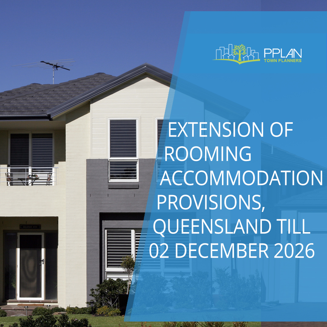 PPLAN_TownPlan's tweet photo. Through the Planning Amendment Regulation 2025, #RoomingAccommodation provisions #Queensland is now extended for further 12 months till 2 Dec'26.

@PPLAN_TownPlan can assist with your Rooming Accommodation DA or Advice, contact us with your Development Proposal!

#roominghouse https://t.co/lLzF5EvME3