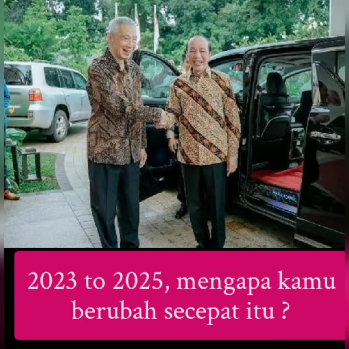 Pak <a href="/jokowi/">Joko Widodo</a> sudah memilih pasca presiden untuk terus bergumul di perpolitikan demi anak mantunya, beban pikiran yg hrsnya sdh lepas dg jadi rakyat biasa seperti yg pernah dikatakan malah menjadi seperti lebih berat, semoga sehat Pak