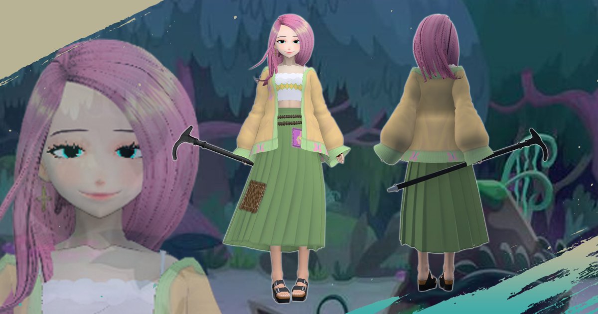 KazumaOdaVoid's tweet image. #mlpfim #mlpfanart #Fluttershy #VRoid