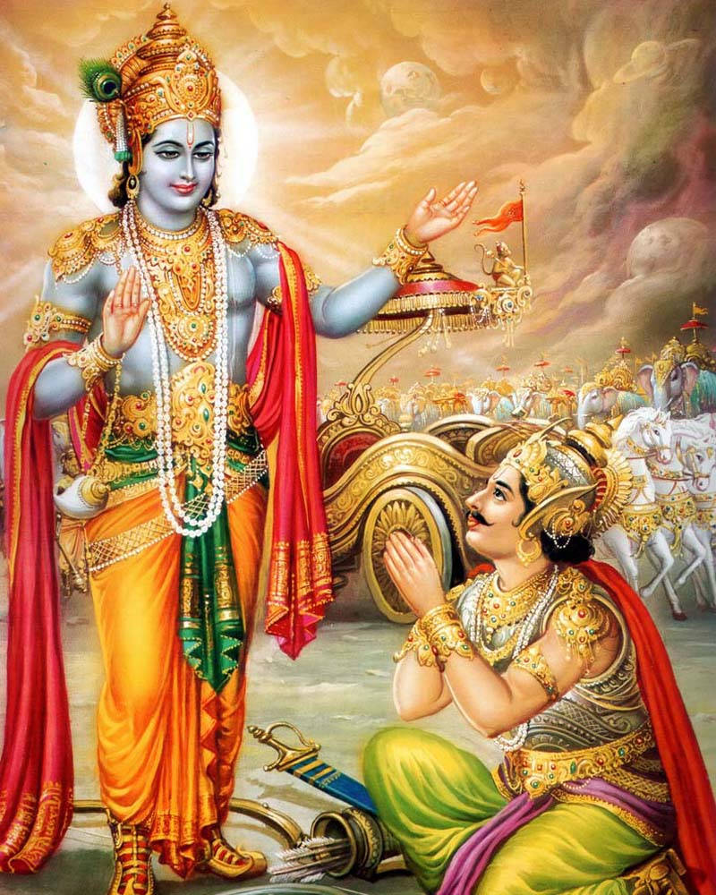 Today is Gita Jayanti. The ekadashi in which Bhagwan Krishna delivered Bhagawad Gita to Arjuna. 

*yadā yadā hi dharmasya glānir bhavati bhārata
abhyutthānam adharmasya tadātmānaṁ sṛijāmyaham*

Whenever there is a decline in righteousness and an increase in unrighteousness, O