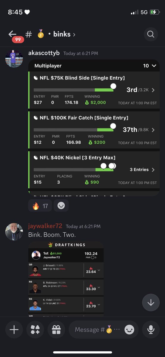 JMToWin's tweet image. OWS szn!

I sometimes check out and take some time offline as soon as the late games end, and don’t always do a great job shouting these out.

It’s been a full season like this — but looks like this was one of our bigger ones.

Congrats, fam!

Let’s run it back next week.