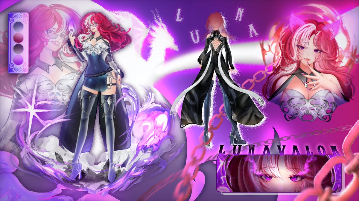 LunaValor ⚔️🔥Chaos Fox Vtuber tweet media