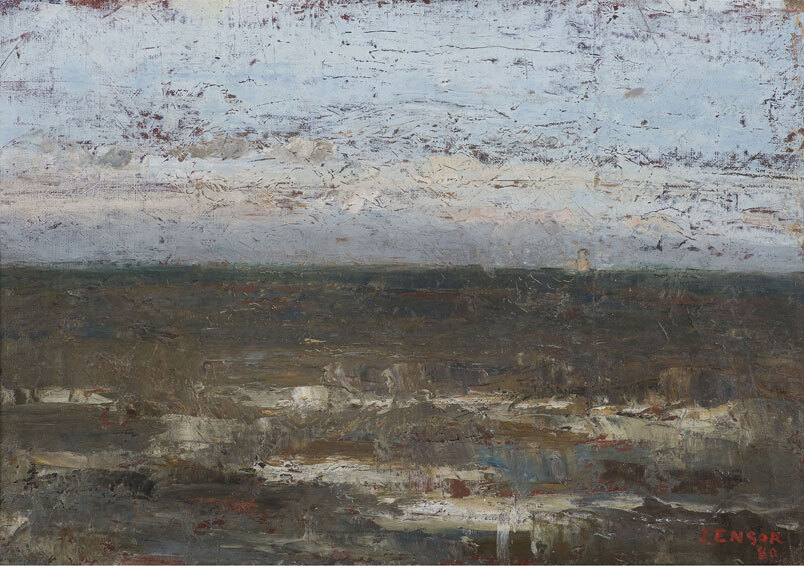 ArtistEnsor's tweet image. Seascape #artbots #ensor