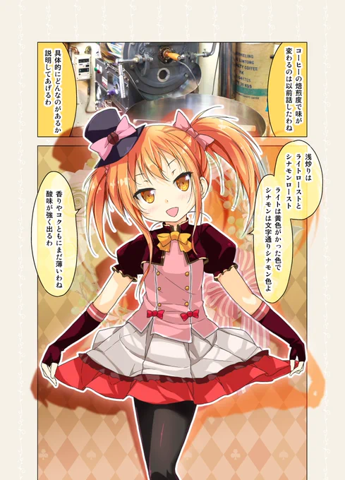 コーヒーの焙煎度☕

#カフェちゃんとブレークタイム 