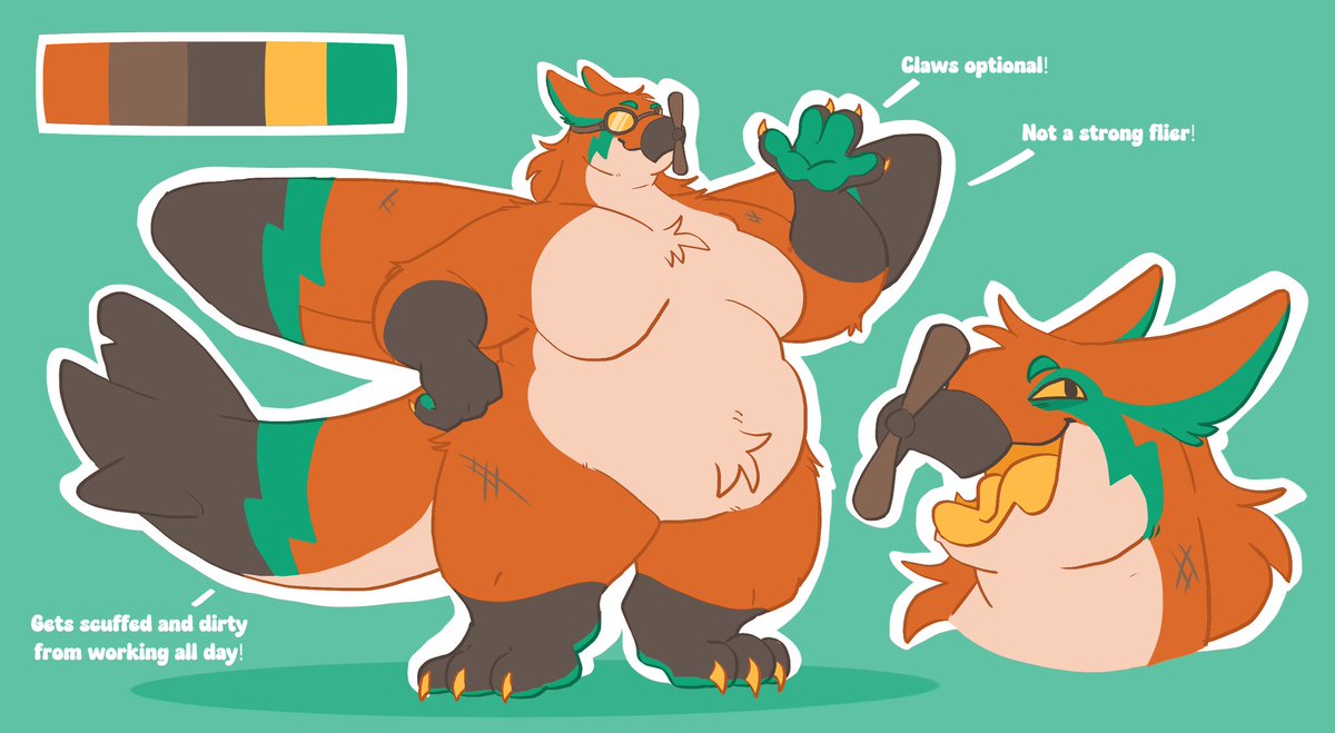 TrashBoyWally's tweet photo. I'd love to draw some more ref sheets and/or customs! I can be very flexible with price if your character is simple! 🖍

~Prices in thread!
#furryart #furrycommission #commissionsopen #referencesheet #fursonaart https://t.co/Zg2reWLX2Q