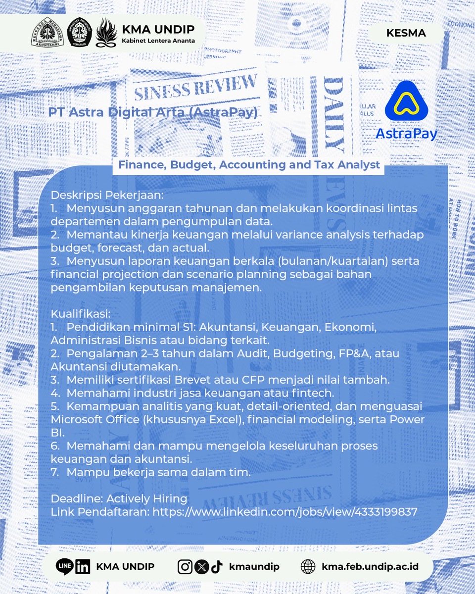 KMA UNDIP tweet media