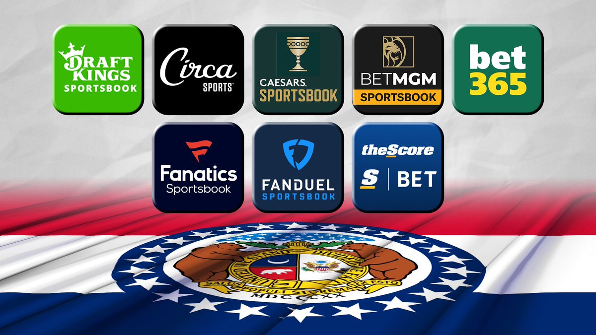 TheZinnMaster's tweet photo. Place your bets! Legalized sports wagering begins Monday in Missouri. Here are the eight operators licensed to take bets: https://t.co/vYdux0pEPz