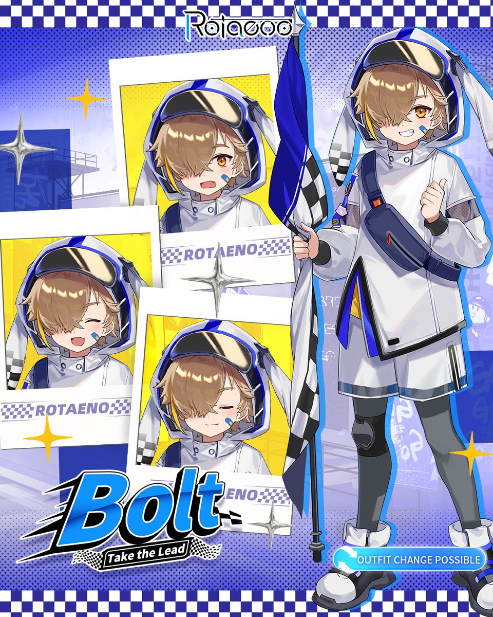 DreamEngineGame's tweet image. 【Brand-New Special Pilot Added】

★Bolt -Take the Lead-★
&quot;Hey, Everybody! Follow your own passion and dreams deep within your heart. Let&apos;s fly away to the sky!&quot;
“Looking pretty cool, do I?”