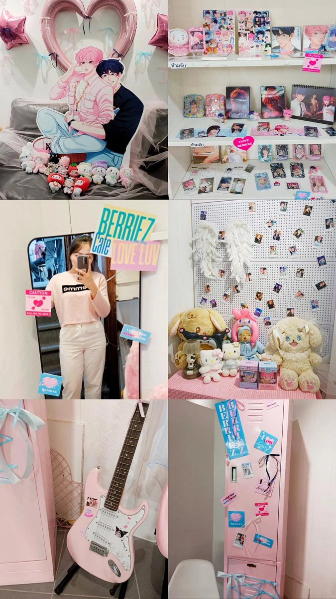 ms_is_morsor's tweet image. คาเฟ่น่ารักมากเลยล่ะ โคซี่สุดๆ💙🩷✨ #berry_berriezคาเฟ่