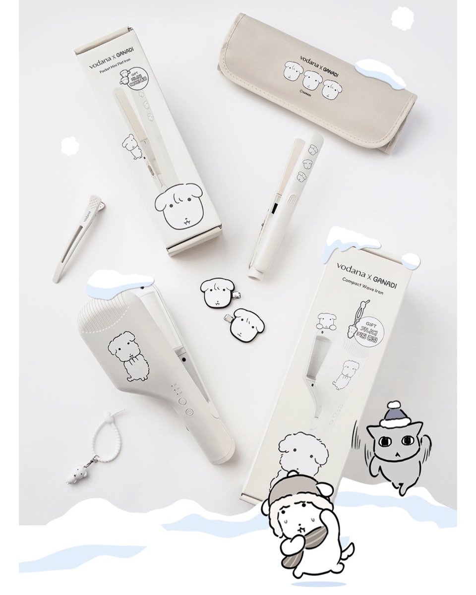 dreamsong_cos's tweet image. 보다나 X 가나디 콜라보
12/1(월) 카카오 선물하기 런칭 🐶

포켓 미니 판고데기
컴팩트 물결 고데기 38mm

✔️ 구매 인증 이벤트 가나디 러그 증정 (선착순 50명)