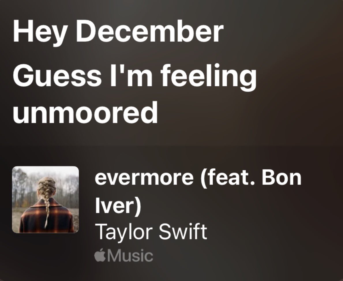 trechoswift's tweet image. olá, dezembro.