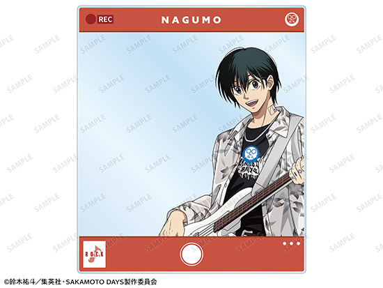 サカデイ　ロックバンドver.　バックステージパス風アクリルカード TVアニメ『SAKAMOTO DAYS』 描き下ろし ロックバンドver. オンライン