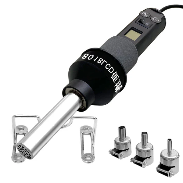 vipprogrammer_'s tweet image. Portable Hot Air Gun Desoldering Station Suitable for soldering removing tin from surface of parts, such as SOIC, CHIP, PLCC, BGA etc.

#phonerepair #iphone17promax #PCBrepair #welding #CPURepair #ecufixtool #programmer #solering