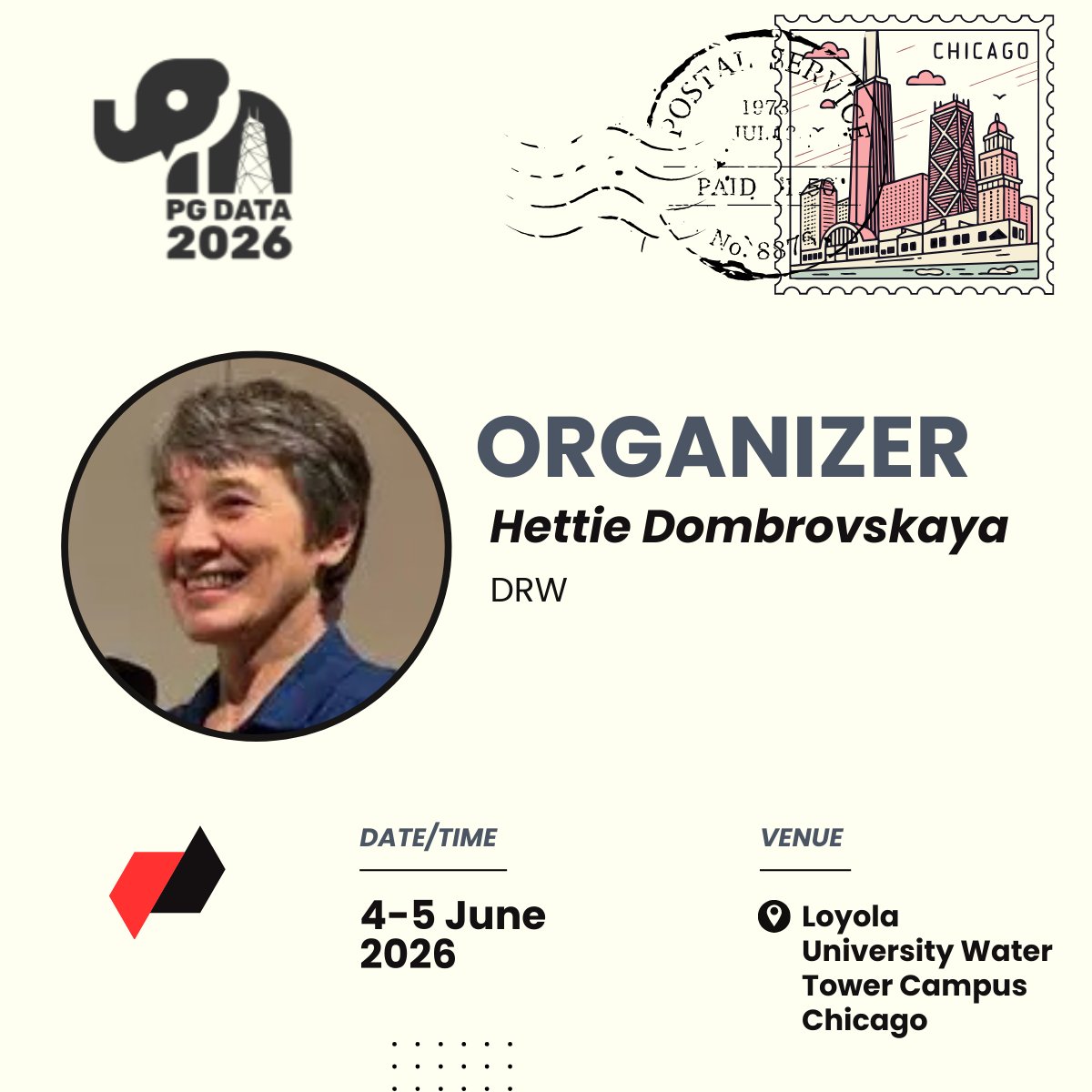 HettieDombr's tweet image. A quick reminder about the PG DATA CfP!
We’re building a new Postgres conference series focused on education, community, and collaboration.

📷 Submit your talk proposal here: sessionize.com/pg-data-2026

Join us in June!

#PGData2026 #PostgreSQL #PostgresCommunity #MidwestTech…