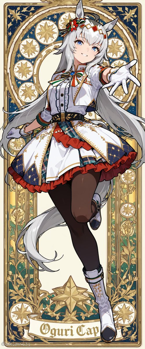 AKIONICS's tweet image. 12月！！クリスマス仕様🎄
オグリキャップ #OguriCap