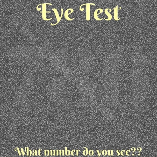 Eye test
