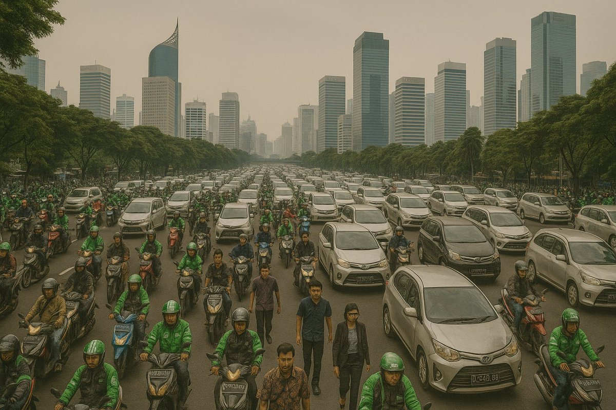 【国連の報告で世界最大の都市にジャカルタが認定。今後ジャカルタのカオスはどうすればいい🇮🇩？】