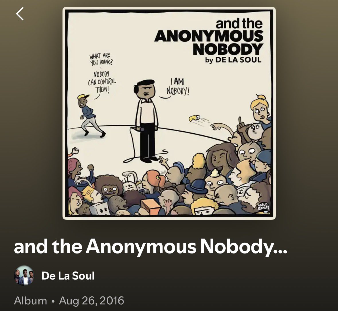Now Listening - and the Anonymous Nobody…
