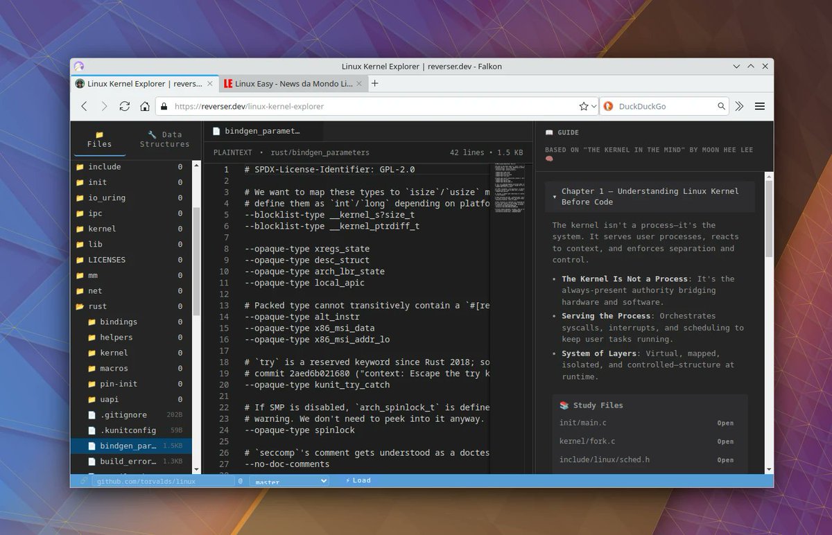 ferramroberto's tweet image. Kernel Explorer: Imparare le Internals del Kernel Linux in Modo Semplice e Strutturato linuxeasy.org/kernel-explore…