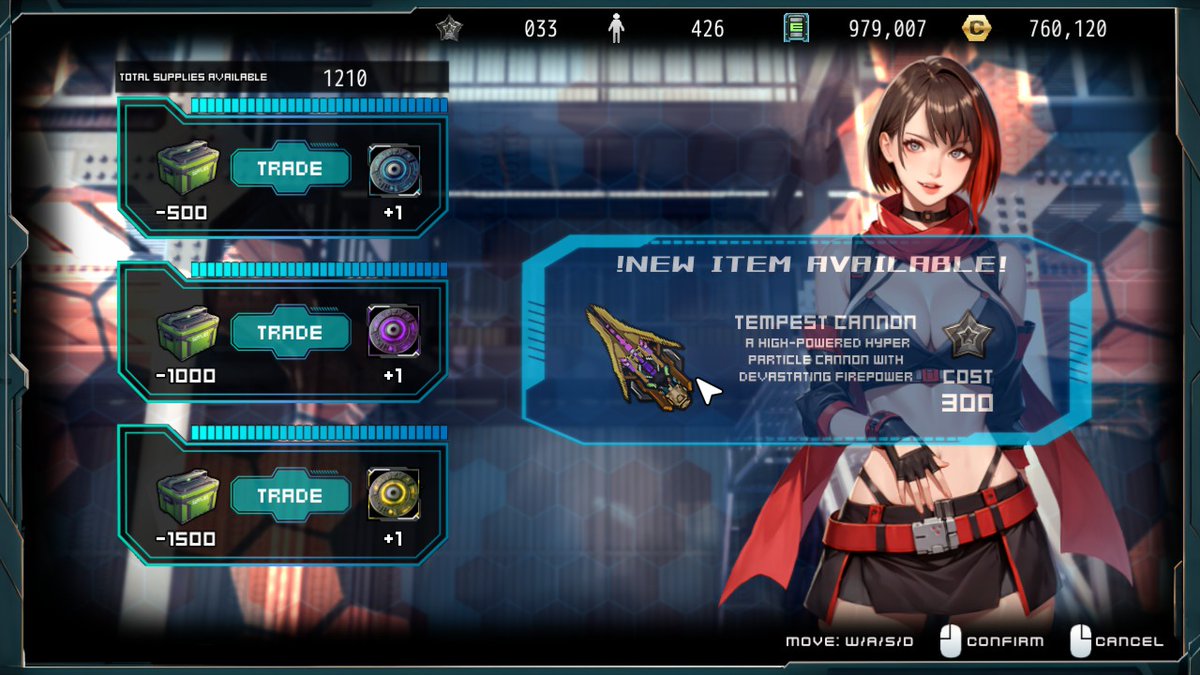 ScarletgameG's tweet photo. Once you upgrade all four factions’ Battlercore Tiers to level 2, Rizze may occasionally show up at the Trade Center (1F). When she appears, you’ll gain access to the Arena mode and unlock a new special shop as well. #Battlercore #TeamBlazer https://t.co/MPtD8Y7R22