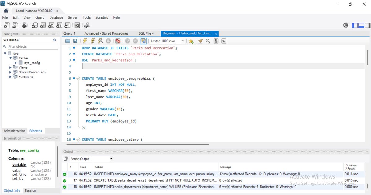 iameberedavid's tweet image. Data Analytics Consistency Challenge

Day 30:
Today, I learnt how to create a database using MySQL. It was a great learning experience and I am eager to do more. I also reviewed the previous codes I had written earlier.

I started studying a YouTube tutorial by Alex the Analyst,…