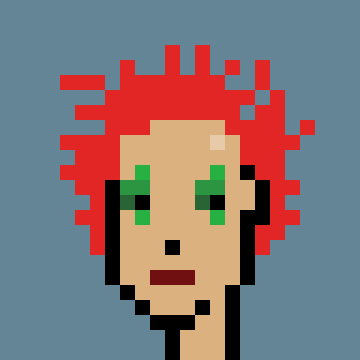 PhunkBot's tweet image. Phunk #4232 was flipped for Ξ0.061 ($172) by 0x1ad...272Af
| cryptophunks.com/details/4232