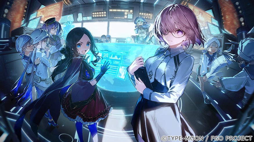 hotosoka's tweet image. 『FGO カルデア放送局 Vol.23「第2部 終章_序」＆「冠位戴冠戦：Caster」開幕直前SP』の配信用イラストを担当させて頂きました。よろしくお願いいたします。 #FGO