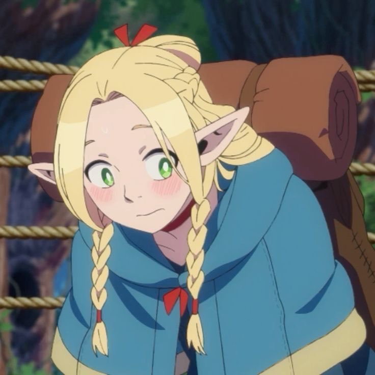 d5r5thy0's tweet image. Eu acho muito cunty a marcille  ter um cabelo diferente pra quase todo episódios (#dungeonmeshi)