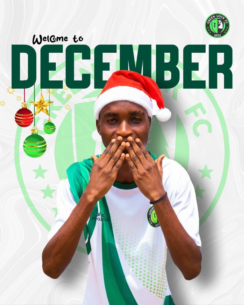 GreenLockFC's tweet image. We’ve had a great run so far, now it’s time to wrap up 2025 in style 🙂‍↔️

#greenlockfc #happynewmonth #lockin