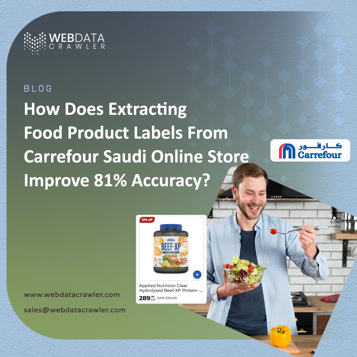 Webdatacrawler's tweet image. 🥫 Extract food product labels, ingredients, and nutrition data from Carrefour Saudi to enhance compliance, analysis, and research accuracy.

🔗webdatacrawler.com/extract-food-p…

#FoodData #FMCGInsights #WebScraping
