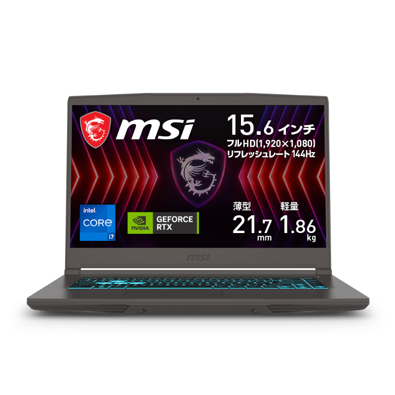 本日のMSIおすすめノートパソコン 「Thin-15-B13UC-3474JP」は、Core