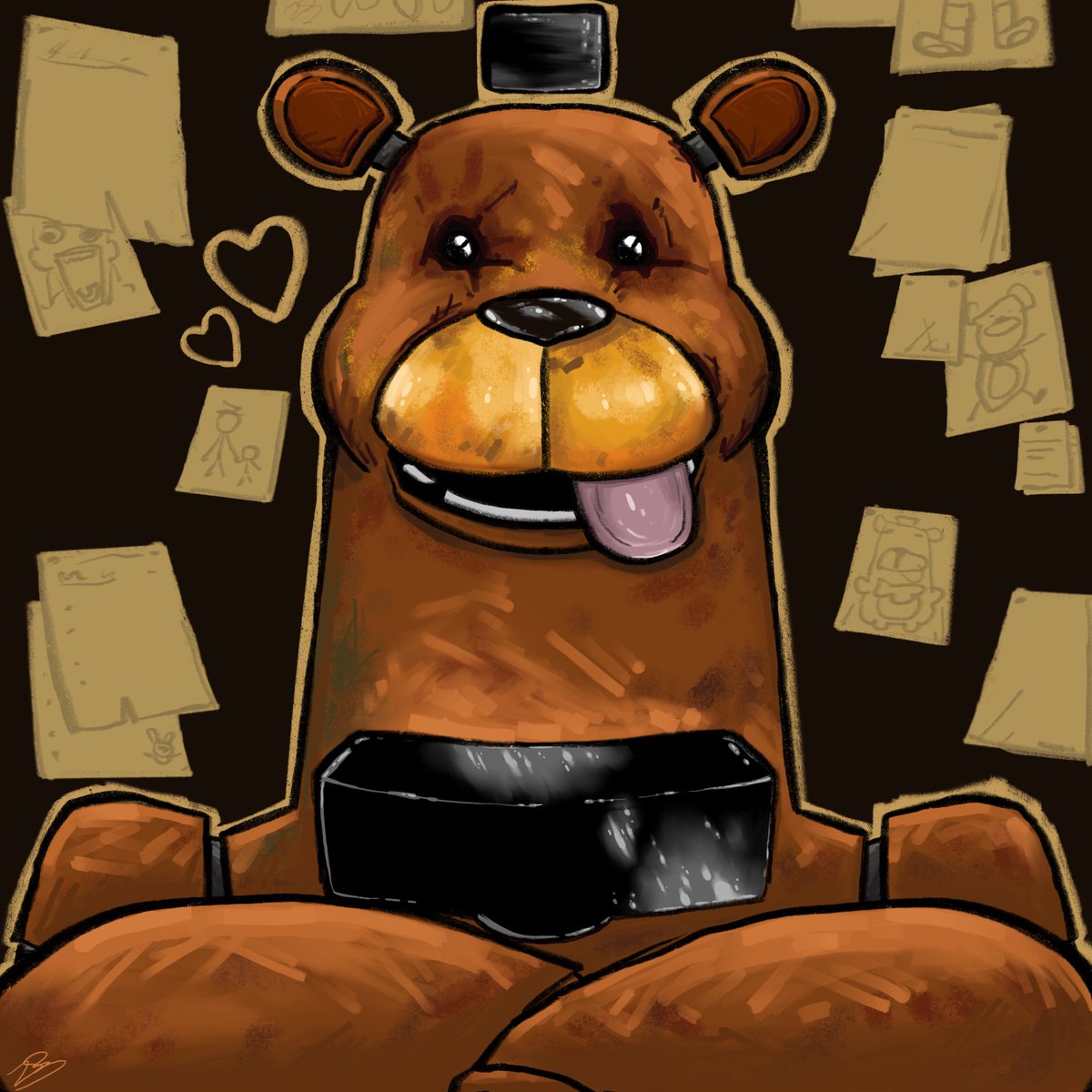 zephyrthestorm's tweet photo. freakybear is here 🙁 3/16
#freakybear #fnaf #zoffbrandseries https://t.co/pzWwmzXbfM