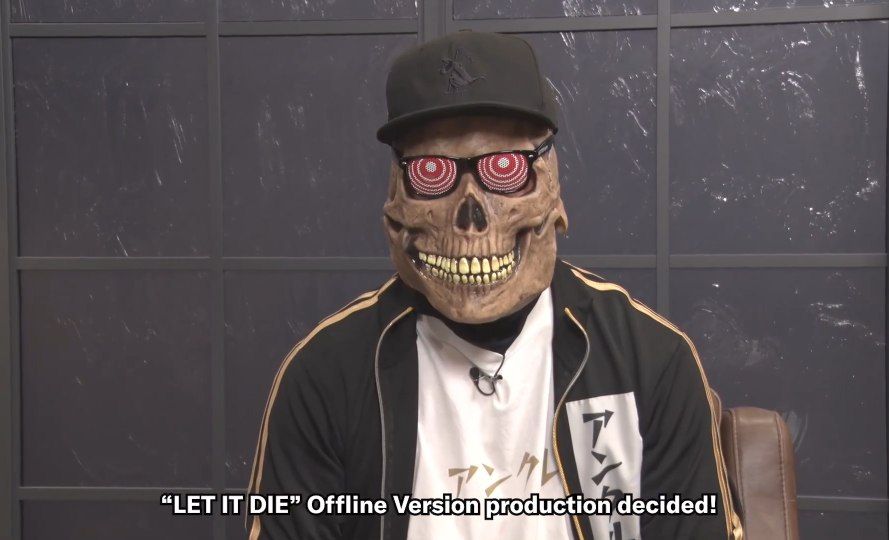 Kill_the_Pasta's tweet image. An Offline version of LET IT DIE will be in development. Additionally, save data will be transferable to this new version🛹