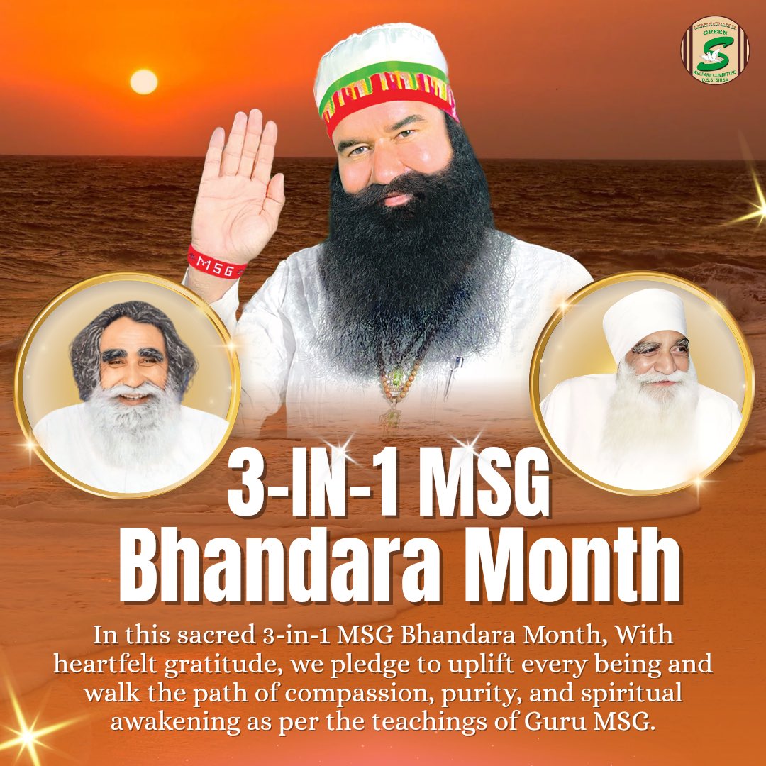 Shah Satnam Ji Green S Welfare Committee tweet media
