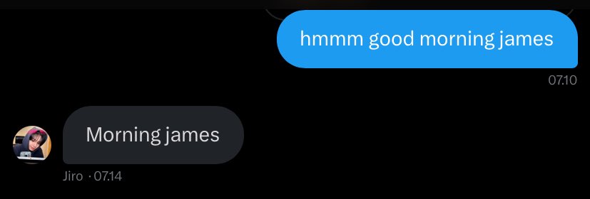 good morning james &lt;3