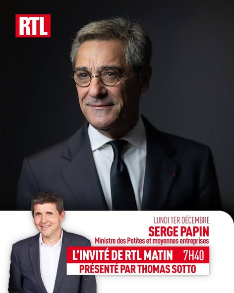 KhristyJean's tweet photo. Lundi 1 décembre
✅7h40 sur #FRANCE_CULTURE #JN_BARROT
✅7h40 sur #RTL #SERGE_PAPIN Commerce et Artisanat
✅8h10 sur #FR2 #ROLAND_LESCURE #ÉCONOMIE
✅8h20 sur #France_Inter #BERNARD_GUETTA eurodéputé #RENEW
✅8h30 sur #FranceInfo_Radio_canal16 #E_DUPOND_MORETTI https://t.co/5AupUz2Qzt