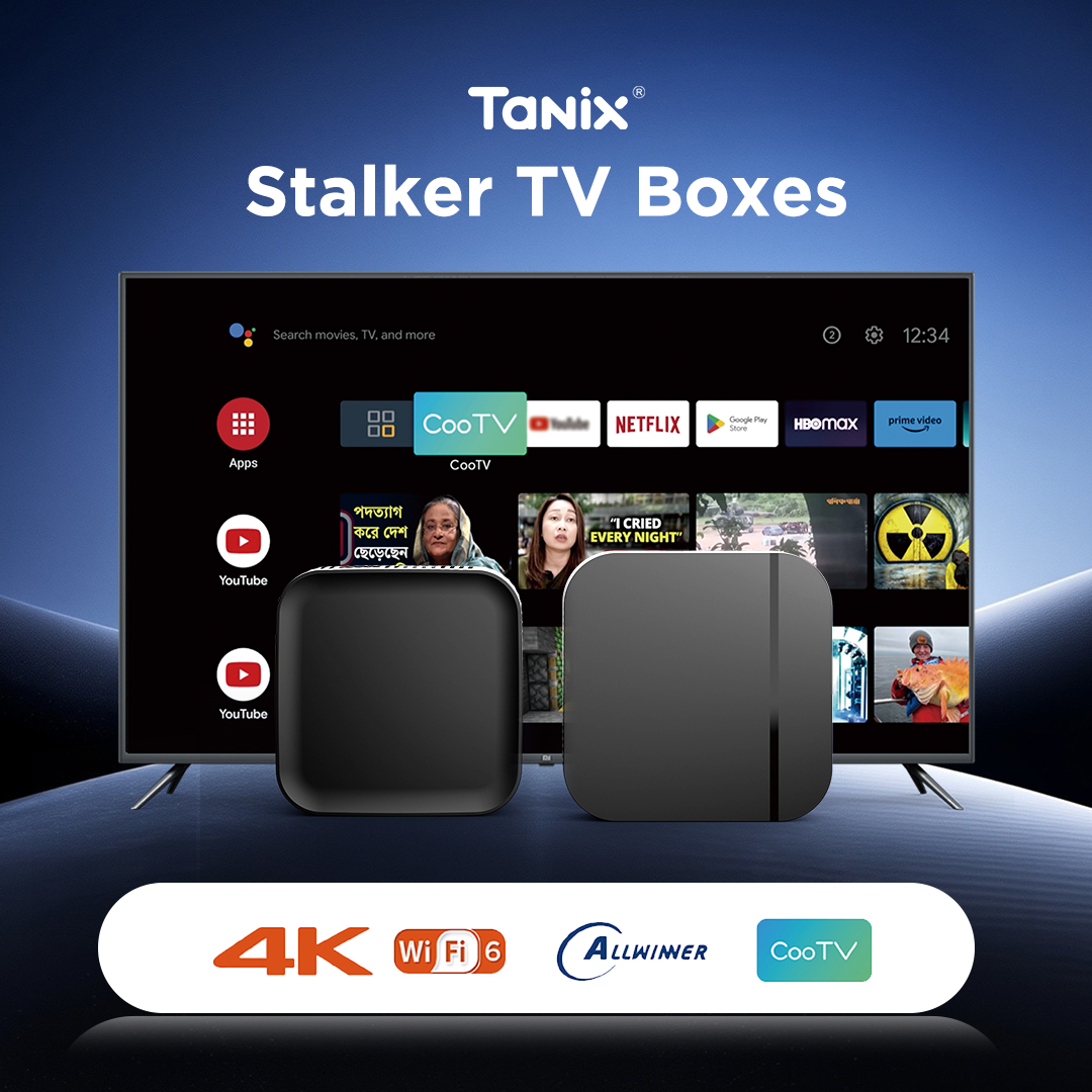 Tanix_TVBOX's tweet image. Stalker TV Boxes for ISP &amp;amp; Hospitality Projects
CooTV C1（H313）&amp;amp; CooTV C2（H618）
✔ WiFi 6
✔ Stable middleware support
✔ Android 10 / Android 12
Perfect for operators, hotels &amp;amp; bulk deployment.
🔗 tanixtvbox.com
#stalkertvbox #cootv #androidtvbox #iptvbox #tanixtvbox