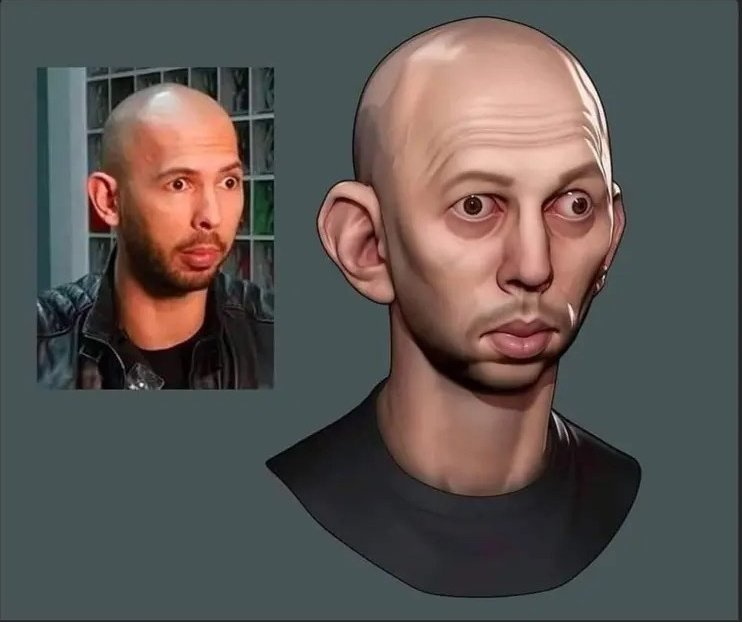 Imagine letting a dude with that skull shape and jawline convince you that he is superior to you in any way