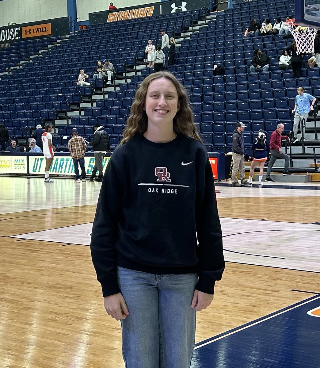 Had a great visit and blessed to receive an offer from <a href="/UTMartinWBB/">UT Martin Women’s Basketball</a>! Thank you to <a href="/SSiscoUTMWBB/">Shane Sisco</a> for the opportunity.
 <a href="/OR_LadyWildcats/">Official ORHSLadyWildcatsBB</a> <a href="/coach_tubbs/">Coach_KevinTubbs</a> <a href="/EastTNAir/">East TN Air (Campos)</a> <a href="/MeadeHoops/">Amanda Meade</a> <a href="/PGHTennessee/">Prep Girls Hoops Tennessee</a> <a href="/_BlakeDerrick/">Blake Derrick</a> <a href="/JrAllStarBB/">Jr. All-Star Girls Basketball</a> <a href="/riseupsports1/">Rise Up Sports Media</a> <a href="/Elite80WBB/">Elite80WBB</a> <a href="/TheTNReport/">TheTNReport</a> <a href="/talkinghoops23/">TALKING HOOPS</a> <a href="/CoachVez4/">Vez Smith</a>