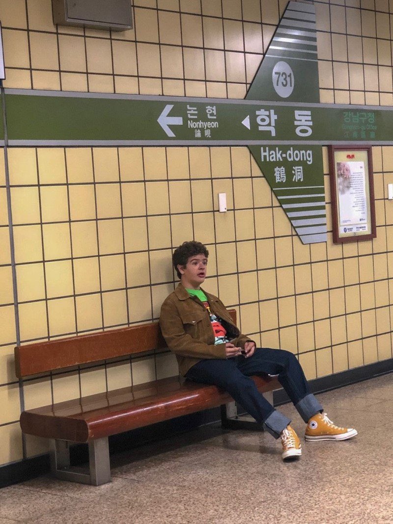 tomiliza_st's tweet image. 학동역 더스틴 개웃김