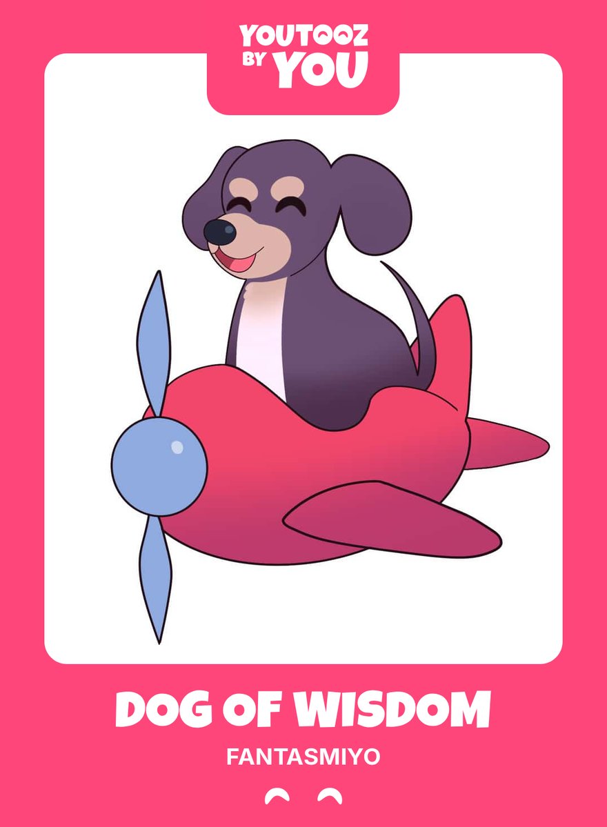 ytzcommunity's tweet image. so wise, so so wise 🛩️ #dogofwisdom concept designed by @fantasmiyo 

love the design? vote to show your support and check out the other sweet concepts using the link in our bio! ❤️