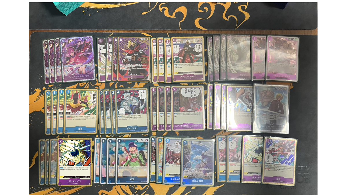 動画更新しました！
ステルスブラック試して青紫サンジで対戦してみました！
型が増えそう

【ワンピカ対戦】トラッシュから実質0ドンでサンジ登場！？青紫サンジで対戦してみた件【ワンピースカード/ワンピカード】
youtu.be/NodCT19L8Yc