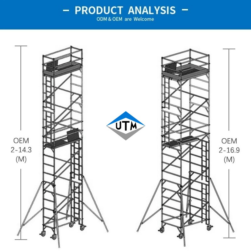 unitechscaff's tweet image. Save Time, Space &amp;amp; Money 
This isn’t just a scaffold—it’s a cost-smart investment.  
Foldable design fits in standard vans (no storage hassle), reusable across projects. UTM’s global support ships spares fast, no delays.  
#Scaffold #AluminumScaffolding #ConstructionTools