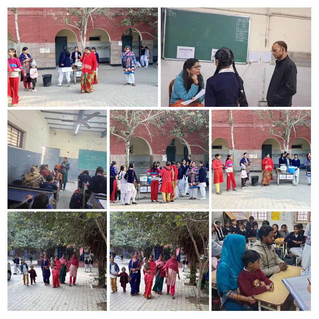 Skv_Dallupura's tweet photo. निपुण संकलप PTM ओं 29.11.2025 for beginners एंड emerging students has been succesfully organised.Tea stalls for पेरेंट्स एंड smc मेंबर्स were there. All the efforts were praised strengthing the रिलेशन between students एंड teachers with पेरेंट्स.
@Dir_Education @RenuGupta_2906 https://t.co/XigHEbdmTC