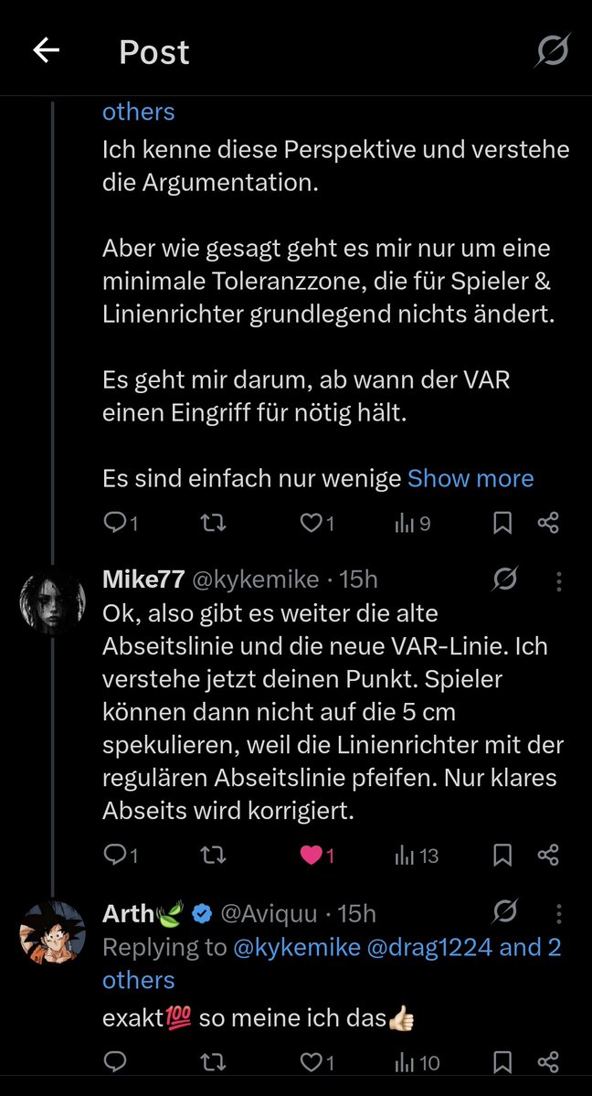 <a href="/drag1224/">mic Karlsen network anti asic mining fan</a> <a href="/kykemike/">Mike77</a> <a href="/GhostXIIIHD/">GhostXIII</a> <a href="/marcfriedrich7/">marc friedrich</a> "Ok, also gibt es weiter die alte Abseitslinie und die neue VAR-Linie. Ich verstehe jetzt deinen Punkt. Spieler können dann nicht auf die 5 cm spekulieren, weil die Linienrichter mit der regulären Abseitslinie pfeifen. Nur klares Abseits wird korrigiert."

↪️Falls dich meine