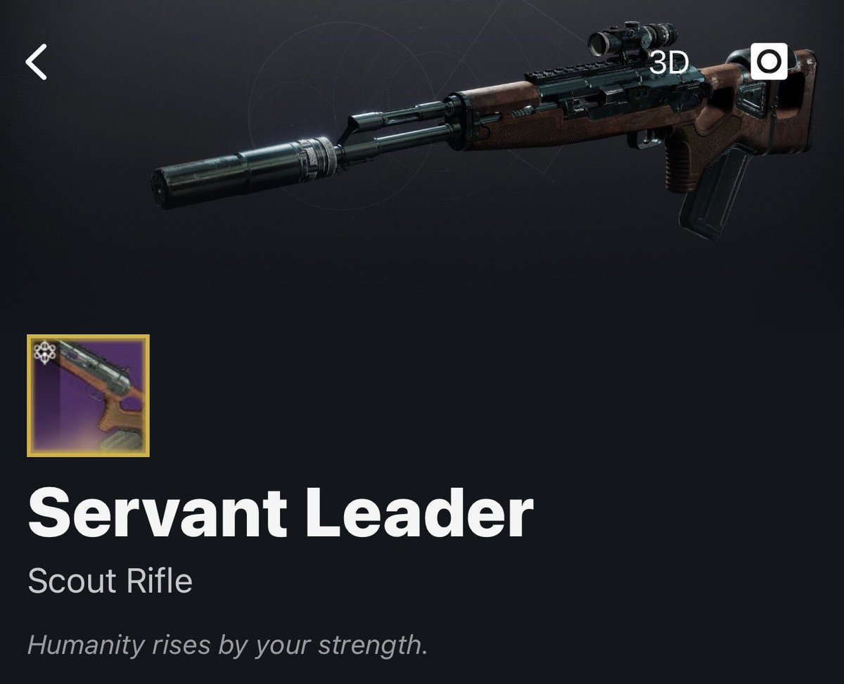 Has never left my load out 
In PvP this one is a beast #D2