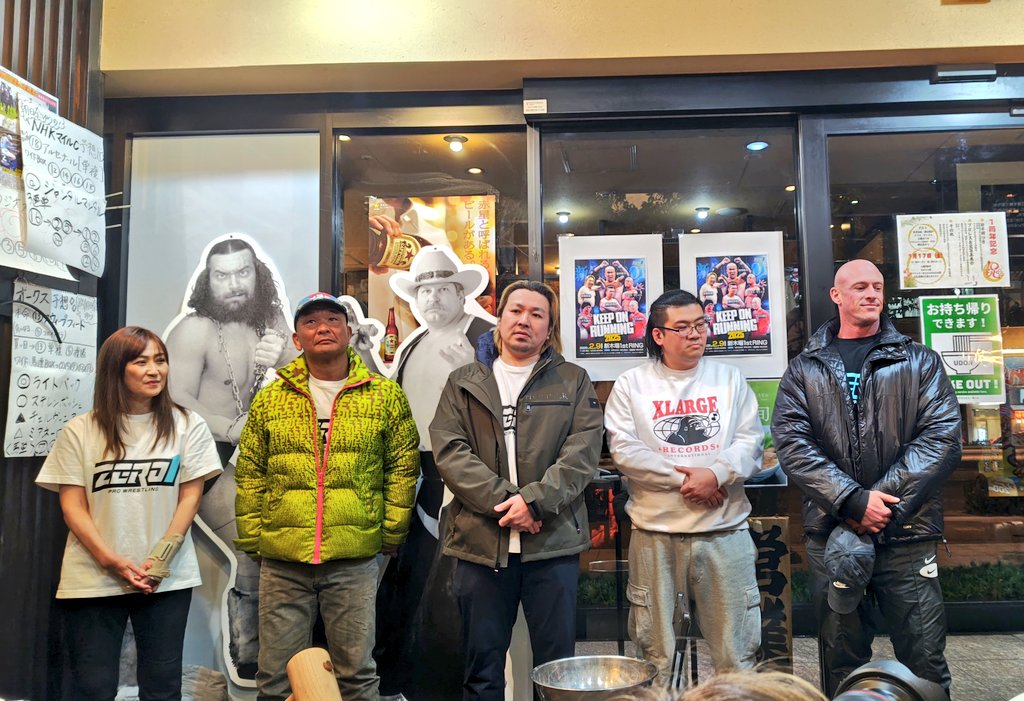 DAHLIA0419's tweet image. 12月スタートという事で、今日から徐々に2025年 工藤めぐみさん現場を振り返っていきたいと思います☺️

先ずは
1月17日 東スポ居酒屋青ノ山 
新生ZERO1 餅つき大会🎑

#2025年を振り返る 
#工藤めぐみ
#pwzero1