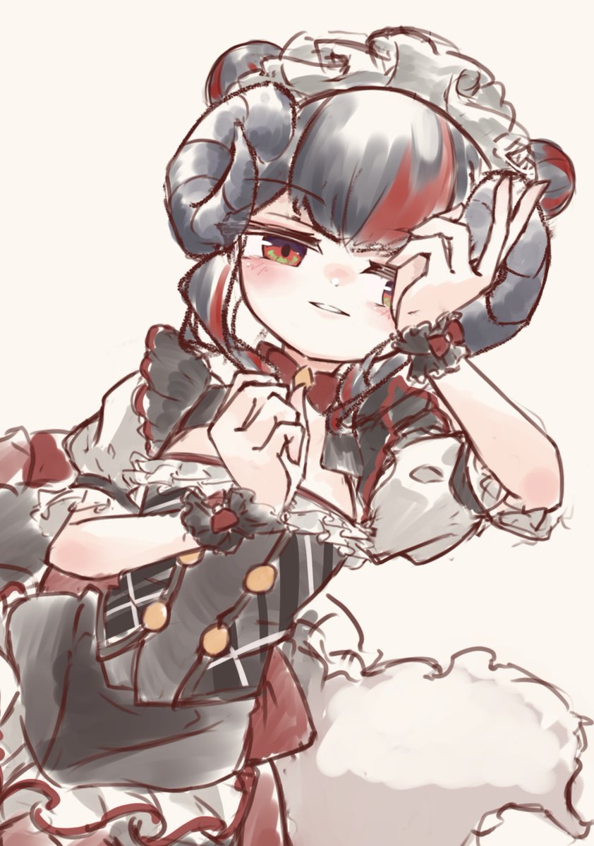 ブルプロ時代のメイド服コーデがやっぱ好き