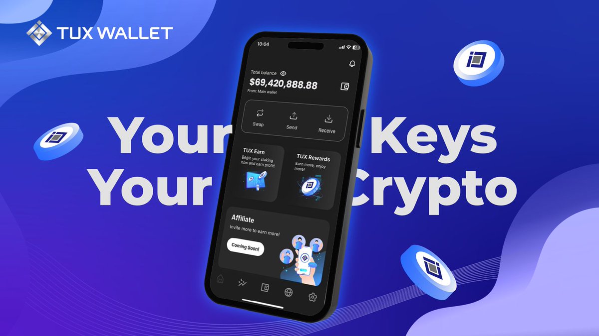 tux_wallet's tweet image. Your crypto is only as safe as the place you store it.
Exchanges are convenient , until they’re not.
Own your keys. Own your future.
